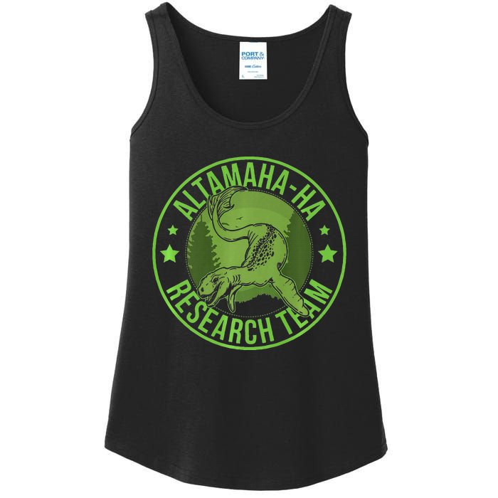 Altamahaha Hide & Seek Research Team Champion Cryptid Ladies Essential Tank