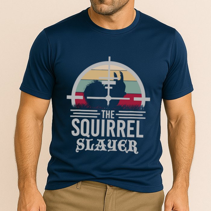 Animal Hunting Squirrel Hunter Squirrel Cooling Performance Crew T-Shirt