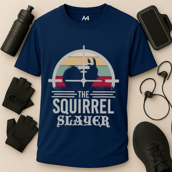 Animal Hunting Squirrel Hunter Squirrel Cooling Performance Crew T-Shirt
