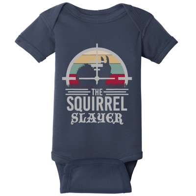 Animal Hunting Squirrel Hunter Squirrel Baby Bodysuit