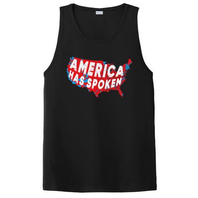 America Has Spoken Electoral Map Of 2024 Trump Supporters PosiCharge Competitor Tank