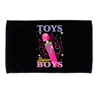 Adult Humor Saying Toys Before Boy Funny Microfiber Hand Towel