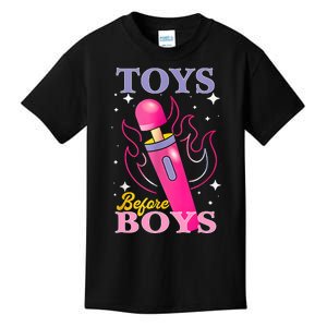 Adult Humor Saying Toys Before Boy Funny Kids T-Shirt