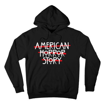 American Horror Story Red Bars Logo Hoodie