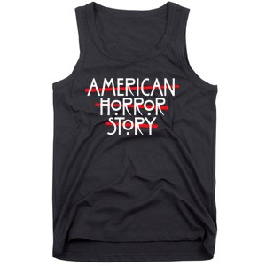 American Horror Story Red Bars Logo Tank Top