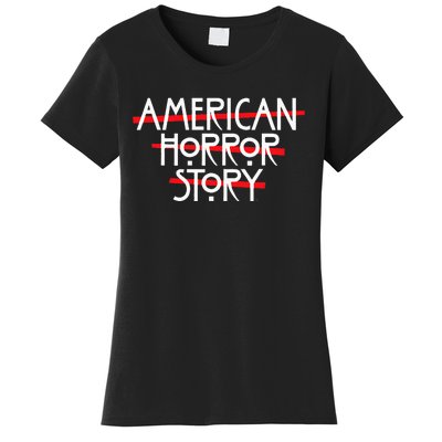 American Horror Story Red Bars Logo Women's T-Shirt