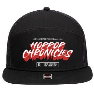 A Hello Sidney Podcast Production Horror Chronicles 7 Panel Mesh Trucker Snapback Hat