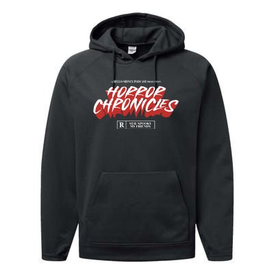 A Hello Sidney Podcast Production Horror Chronicles Performance Fleece Hoodie