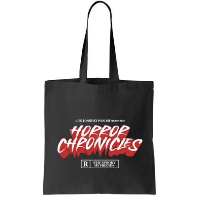 A Hello Sidney Podcast Production Horror Chronicles Bag
