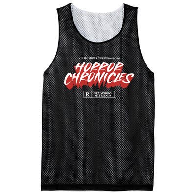 A Hello Sidney Podcast Production Horror Chronicles Mesh Reversible Basketball Jersey Tank