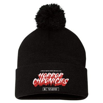 A Hello Sidney Podcast Production Horror Chronicles Pom Pom 12in Knit Beanie