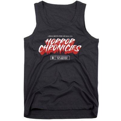 A Hello Sidney Podcast Production Horror Chronicles Tank Top