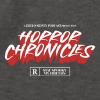 A Hello Sidney Podcast Production Horror Chronicles Vector Backpack