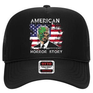 American Horror Story Biden Halloween High Crown Mesh Back Trucker Hat