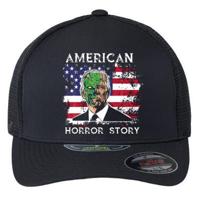 American Horror Story Biden Halloween Flexfit Unipanel Trucker Cap