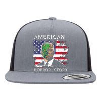 American Horror Story Biden Halloween Flat Bill Trucker Hat