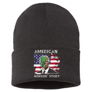 American Horror Story Biden Halloween Sustainable Knit Beanie