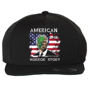 American Horror Story Biden Halloween Wool Snapback Cap