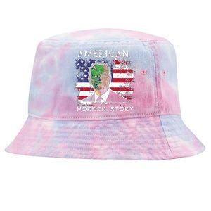 American Horror Story Biden Halloween Tie-Dyed Bucket Hat