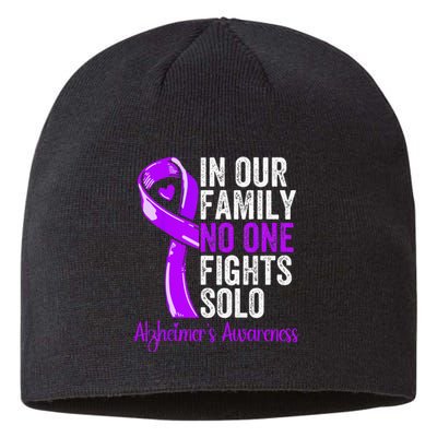 Alzheimer Health Support Family Women Alzheimers Awareness Sustainable Beanie