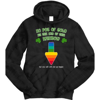 Adult Humor St Patricks Day Offensive Dirty Joke Gift Tie Dye Hoodie