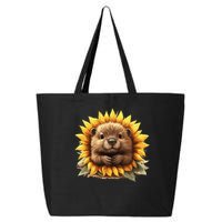 Adorable Hedgehog Sunflower Fusion 25L Jumbo Tote
