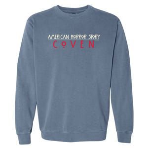 American Horror Story Coven Logo Gift Garment-Dyed Sweatshirt