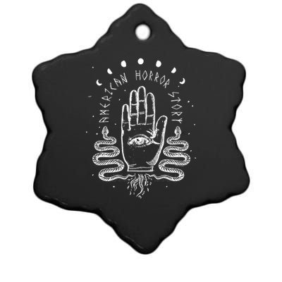 American Horror Story Occult Hand Gift Ceramic Star Ornament