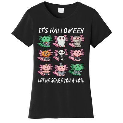 Axolotl Halloween Scare You ALotl Axolotl Women's T-Shirt