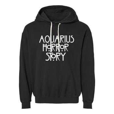 Aquarius Horror Story Garment-Dyed Fleece Hoodie