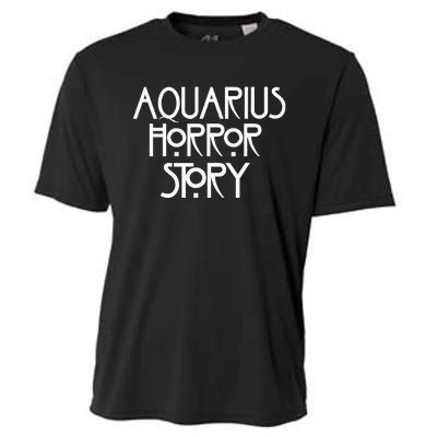 Aquarius Horror Story Cooling Performance Crew T-Shirt