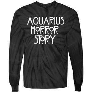 Aquarius Horror Story Tie-Dye Long Sleeve Shirt