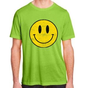 ACID HOUSE SMILEY TECHNO RAVE DJ FESTIVAL Adult ChromaSoft Performance T-Shirt