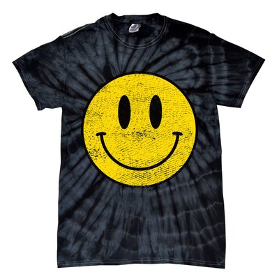 ACID HOUSE SMILEY TECHNO RAVE DJ FESTIVAL Tie-Dye T-Shirt