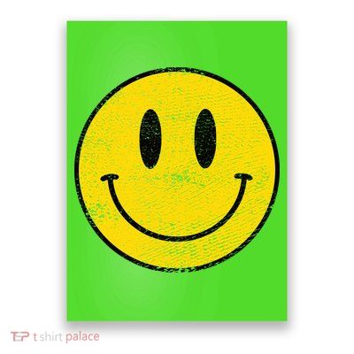 ACID HOUSE SMILEY TECHNO RAVE DJ FESTIVAL Poster