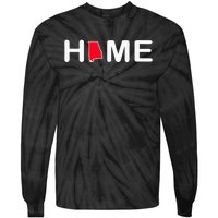 Alabama Home State Classic Tie-Dye Long Sleeve Shirt