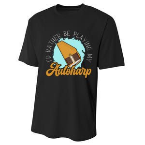 Auto Harp String Instrument Musician Musical Music Performance Sprint T-Shirt