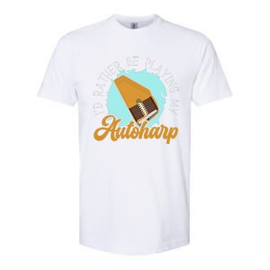 Auto Harp String Instrument Musician Musical Music Softstyle CVC T-Shirt