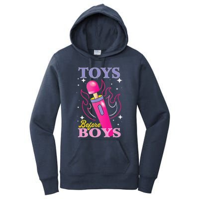 Adult Humor Saying Toys Before Boy Funny Women's Pullover Hoodie