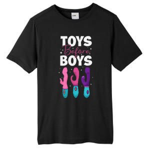 Adult Humor Saying Toys Before Funny Tall Fusion ChromaSoft Performance T-Shirt