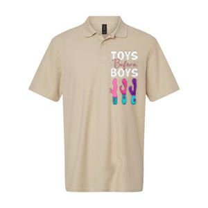 Adult Humor Saying Toys Before Funny Softstyle Adult Sport Polo