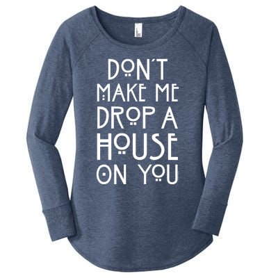 American Horror Story Drop A House Cool Gift Women's Perfect Tri Tunic Long Sleeve Shirt