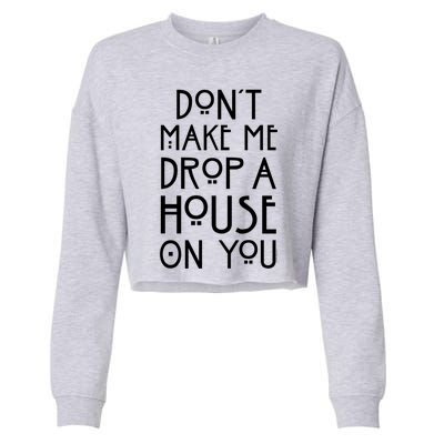 American Horror Story Drop A House Cool Gift Cropped Pullover Crew