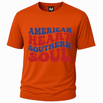 American Heart Southern Soul Memorial Day Gift Cooling Performance Crew T-Shirt