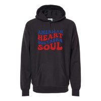 American Heart Southern Soul Memorial Day Gift Premium Hoodie