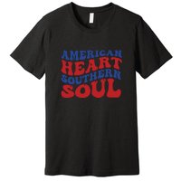 American Heart Southern Soul Memorial Day Gift Premium T-Shirt