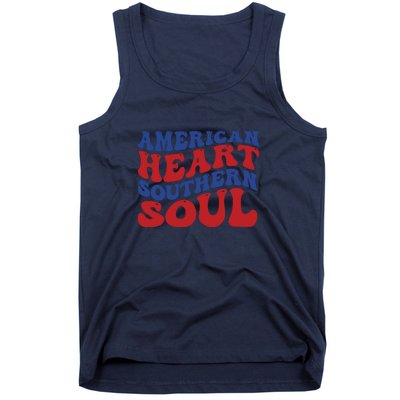 American Heart Southern Soul Memorial Day Gift Tank Top