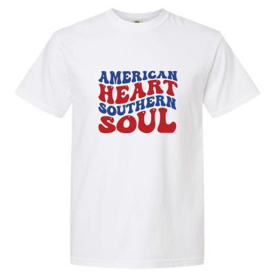 American Heart Southern Soul Memorial Day Gift Garment-Dyed Heavyweight T-Shirt