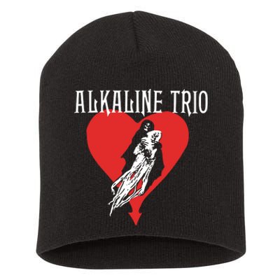 Alkalinetrio Heart Swept Alkaline Trio Short Acrylic Beanie