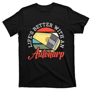 Auto Harp String Instrument Musician Musical Music T-Shirt